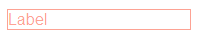 Label styled using the iOS7ButtonDenyPressed class from the iOS7 web theme